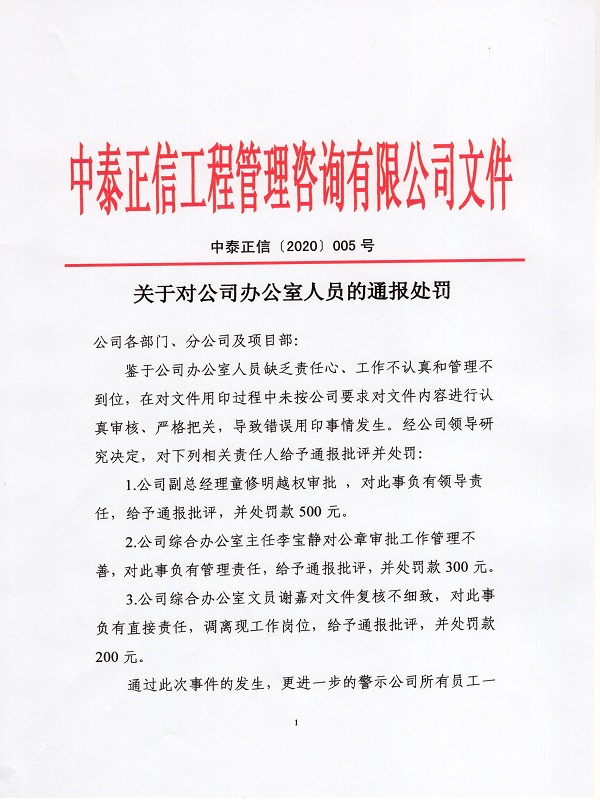 關于對公司辦公室人員的通報處罰0010.jpg